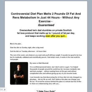 The Underground Fat Loss Manual