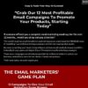 The Email Marketers' Game Plan